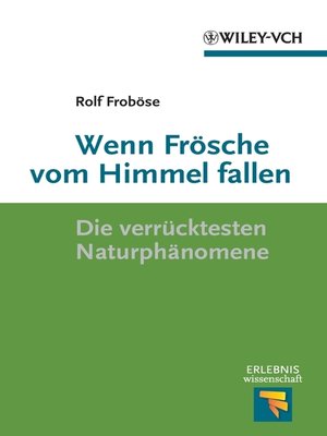cover image of Wenn Frösche vom Himmel fallen